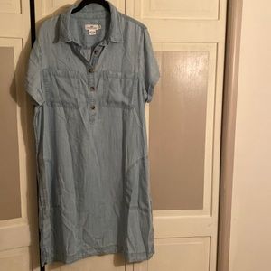 Vineyard vines, size 16 light blue dress. Great for summer has pockets.